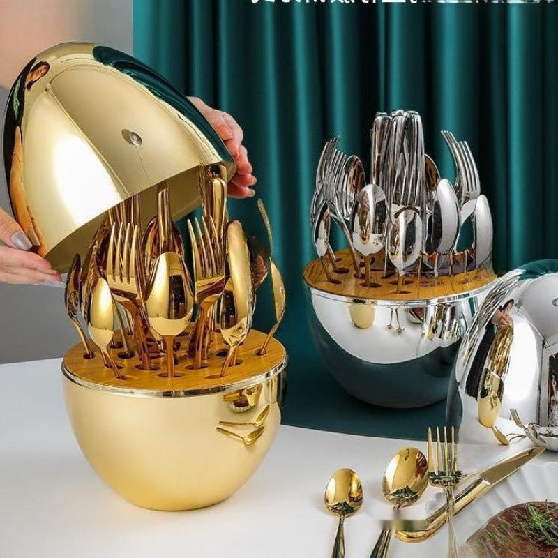 Mood Egg – Luxusní sada příborů (24 kusů)