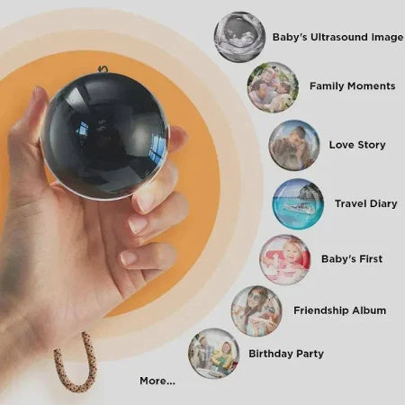 Magická křišťálová koule 3D – osobní video a hudební přehrávač (2,1")