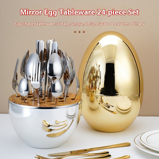 Mood Egg – Luxusní sada příborů (24 kusů)