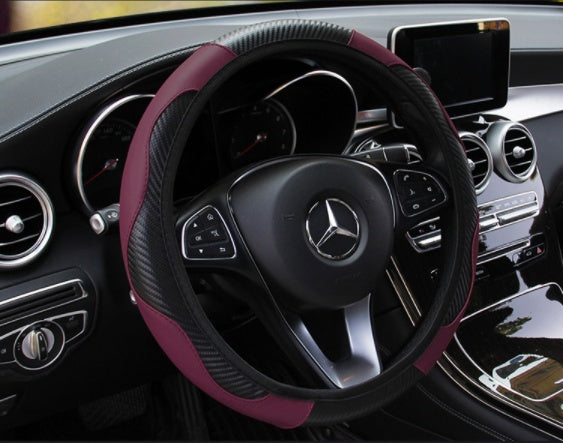 Sportovní potah na volant z uhlíkového vlákna