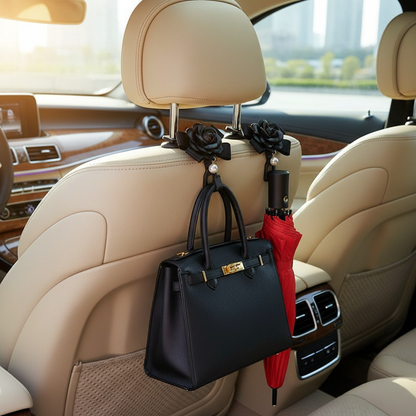 Elegantní držák na tašky a doplňky